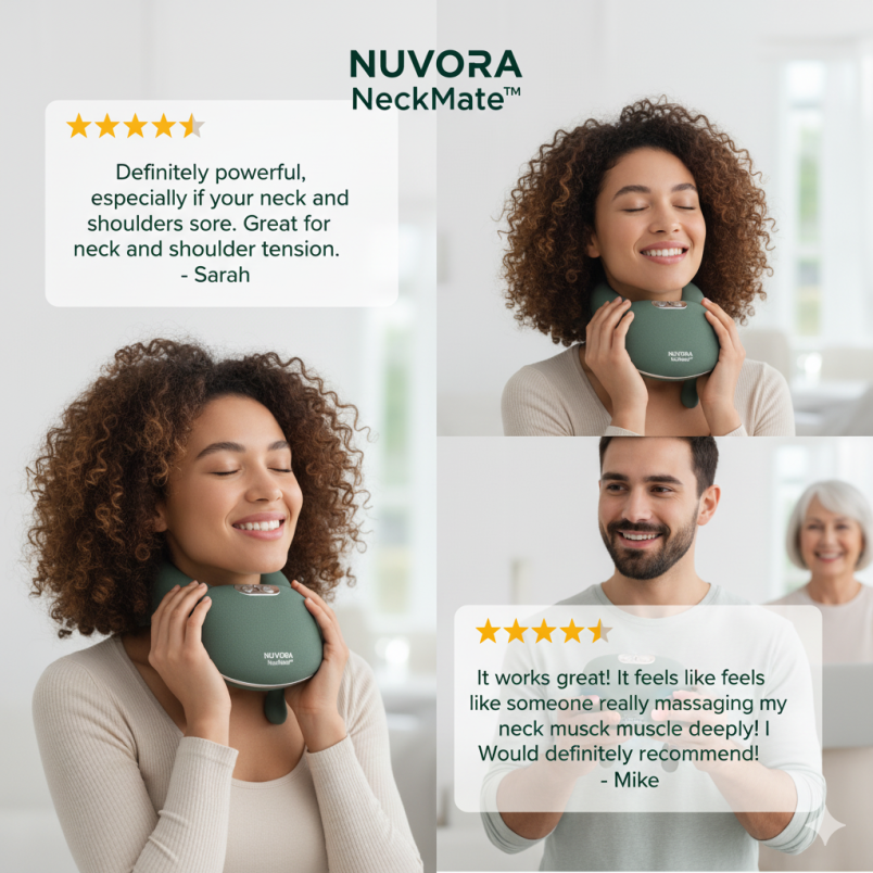 BionicRelief™ — The Smart Neck Massager That Melts Tension in 10 Minutes