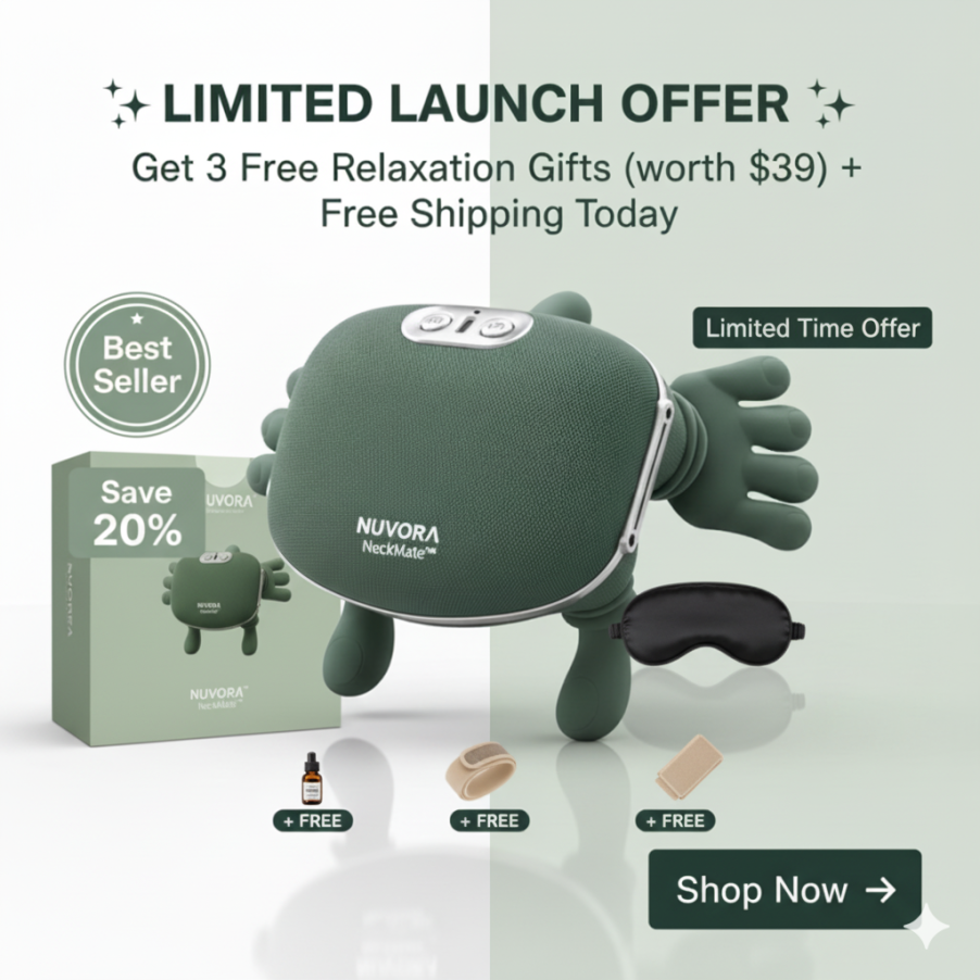 BionicRelief™ — The Smart Neck Massager That Melts Tension in 10 Minutes
